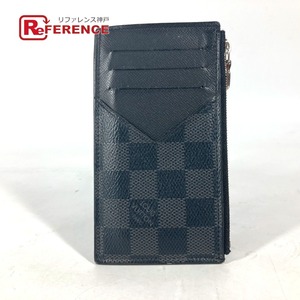 LOUIS VUITTON ルイヴィトン N64038 コインカード・ホルダー 小銭入れ 財布 ダミエグラフィット コインケース ブラック【中古】