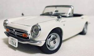 1/24 HONDA S800 ホンダ　スポーツ800 白　TAMIYA ダイキャスト　ミニカー　ほぼ未使用　希少品