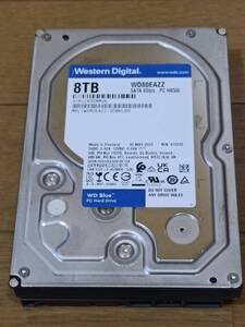 中古 WESTERN DIGITAL 3.5インチHard Disk 8TB①