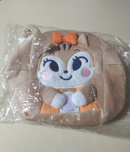 クピラムフレンズ ぬいぐるみバッグ リス 新品未開封 クッピーラムネ