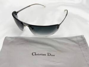 ◎ １円スタート　ChristianDior　ディオール　サングラス　AUX44　カラーレンズ　保存袋付き　メガネ　67□14 125