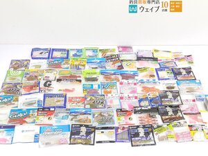 ダイワ、コアマン、エコギア、バークレイ、フィッシュアロー、ジャッカル、OSP 等 ソルトワーム チヌ シーバス 計70袋以上