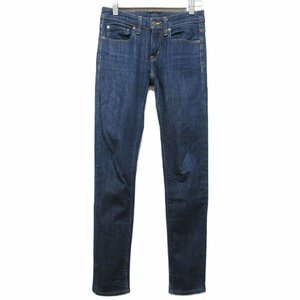 美品 Denim & Supply デニム＆サプライ ラルフローレン ストレッチ スリムストレート デニムパンツ ジーンズ W25 インディゴ ◆