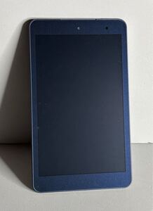 QUA tab 01 Androidタブレット ネイビー 紺 動作確認済