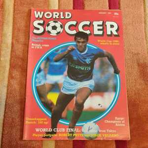 洋雑誌　WORLD SOCCER January 1987 サッカー