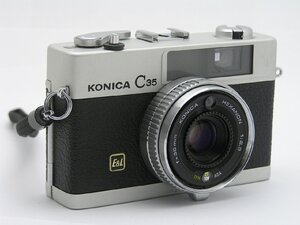 ★ハローカメラ★1円スタート★4751 KONICA C35 E&L HEXANON 38mm F2.8 【整備済み】動作品 ★即決あり