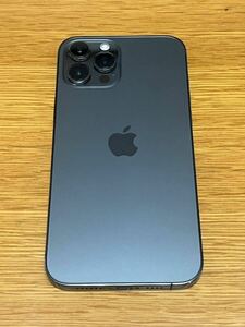 【6628】 Apple iPhone 12 Pro MAX グラファイト128GB SIMフリー 1円スタート 