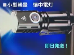 LED 懐中電灯 小型 ハンディライト 軽量 USB充電式 防水 マグネット