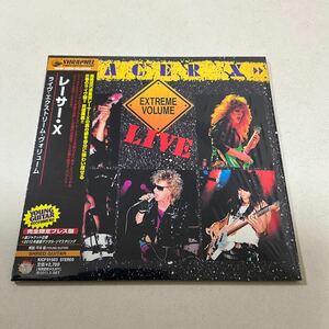 USメタル 国内盤 帯付 紙ジャケットRACER X LIVE EXTREME VOLUME レーサーX / ライヴ・エクストリーム・ヴォリューム ポール・ギルバート