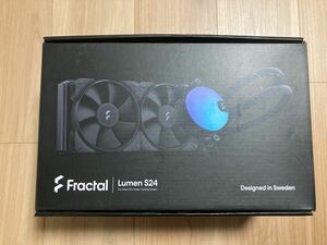 【ジャンク品】Fractal Design Lumen S24 簡易水冷　CPUクーラー　RGB 240mm