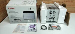 ☆未使用保管品　CANON（キャノン） カラーレーザープリンタ　『i-SENSYS　 LBP7110Cw　EUR（ヨーロッパ製）』　WIFI(無線LAN)機能付き