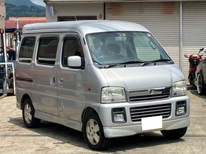 静岡発☆ SUZUKI スズキ エブリィワゴン ジョイポップターボPZ DA62W 車検R7.3.30まで インタークーラーターボ 5速マニュアル ※説明欄必読