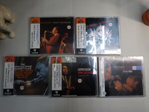 青8｜新品同様＆極美品★CD（5-SET）/ w/OBI / 廃盤★JOHN COLTRANE / ジョン・コルトレーン・まとめてセット