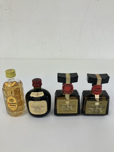 100円～◎ウイスキー ミニチュアボトル各種 4本セット SUNTORY サントリー ウイスキー 50ml 43% ROYAL ローヤル お酒 未開封