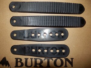 部品★BURTON バートン★アンクル タン スライダー セット 黒