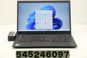 Lenovo ThinkPad X1 Carbon 6th Gen Core i7 8650U 1.9GHz/16GB/256GB(SSD)/14W/FHD(1920x1080) タッチパネル/Win11 【545246097】