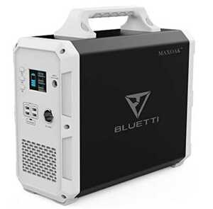 送料無料 新品 未使用 BLUETTI ポータブル電源 1500Wh/1000W ブラック 正弦波 車中泊 防災 停電 家庭用蓄電池 1500