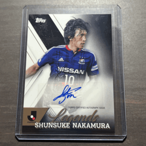 中村俊輔 直筆サイン 2024 Topps J League Flagship Soccer Jリーグ フラッグシップ Autograph