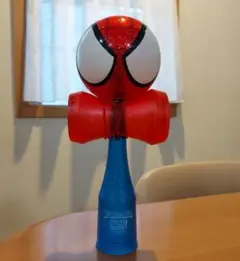 スパイダーマン　スケルトン　けん玉