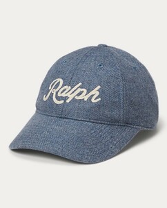 希少！直営　日本未発売　POLO RALPH LAUREN Embroidered Wool Twill Ball Cap　本物をお届けします！