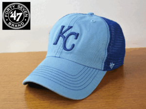 B333《未使用品》47 BRAND 47ブランド【フリーサイズ】KANSASCITY ROYALS ロイヤルズ MLB 野球帽 帽子 キャップ USモデル