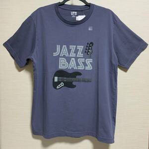 UNIQLO(ユニクロ) - ＭEN ザ・ブランズ ミュージック UT フェンダー グラフィック Tシャツ JAZZ BASS グレー XLサイズ 未使用 人気完売品