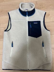 良品 patagonia CLASSIC RETRO X VEST パタゴニア クラシック レトロX ベスト NAT ナチュラル FLEECE フリース 23048FA18 M