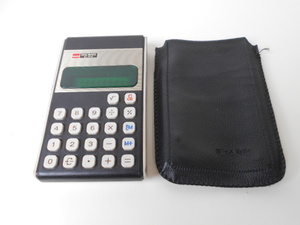 ◎【当時物・希少】SHARP シャープ ELSI MATE EL-8116 緑蛍光管 ELECTRONIC CALCULATOR 電子計算機 電卓 昭和レトロ