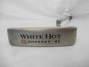 ★ODYSSEY オデッセイ WHITE HOT #1 パター 34インチ 純正スチールシャフト C400★レア★激安★中古★