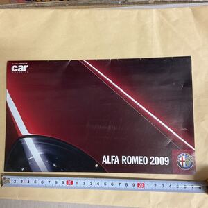 カレンダー　アルファ　ALFA 2009年度　付録品