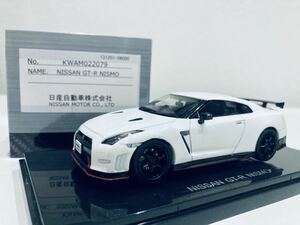 【送料無料】 1/43 EBBRO NISSAN NISMO特注 日産 GT-R ニスモ ブリリアントホワイトパール (R35)