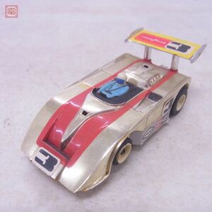 トミー AFX HOスケール スロットカー ルマン シャドー メタリック #3 動作未確認 ジャンク TOMY TYCO【10