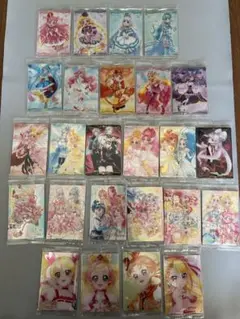 プリキュア ウエハース 9 セミコンプ 25種 セット 9弾 HR 集合