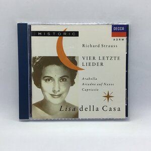 ●西独 ◇ デラ・カーサ / R.シュトラウス：4つの最後の歌、アリア集 (CD) DECCA425959-2