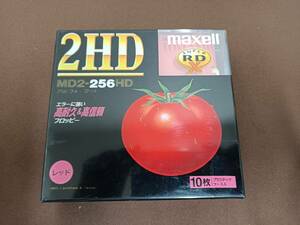 QAZ13406★新品未開封　maxell 5インチ　フロッピーディスク　10枚　2HD　MD2-256HD　