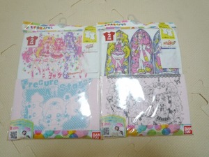 HUGっと！プリキュア プリキュアオールスターズ　きゃらふるインナー 肌着 ３分袖スリーマ ２枚組２セット 100cm 新品