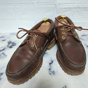 Timberland　ティンバーランド　26　3EYE　デッキシューズ　革靴