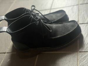 Clarksブラックサイズ725cm