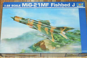 でかいてかっこいい！ トランぺッター １／３２ ＭＩＧー２１ ＭＦ Ｆｉｓｈｂｅｄ Ｊ ドイツ空軍（Luftwaffe） イラク空軍仕様（AF）