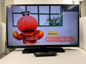 No８５３　シャープ　AQUOS　４０型　LED　液晶テレビ　２０１４年製　LC－４０H１１