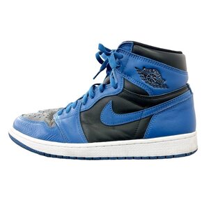 NIKE ナイキ　AIRJORDAN1 HIGH OG “DMB” ブルーブラック サイズ:26.5cm