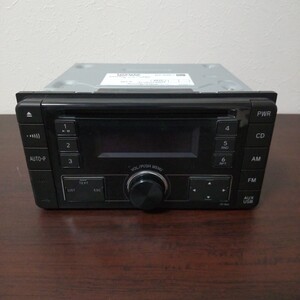 トヨタワイド純正 08600-00P10 DEH-8068ZT カーオーディオ CP-W66 CD-R/MP3/WMA/AAC/AUX/USB対応 本体のみ (動作未確認)