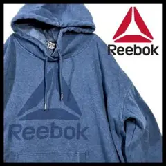 【Reebok】リーボック　ビッグロゴ　パーカー　フーディー　プルオーバー