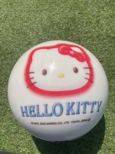 未使用新品 限定稀有 hellokitty ボウリングボール 指穴は開いていません 