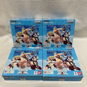 ② バンダイ　UNION ARENA ブースターパック シャングリラ・フロンティア 【UA32BT】 4BOX　新品　未開封　BANDAI ユニオンアリーナ