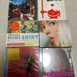 カジヒデキ CD6枚セット From Cafe Scandinavia With Love for cafe apress-midi/enjoy the game/MINI SKIRT/tea