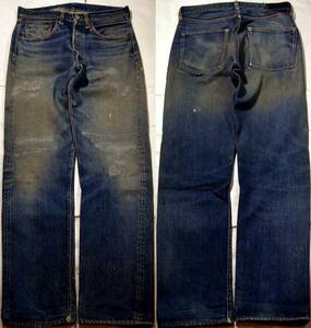 t863/LEVIS501XX ヴィンテージ オリジナル ゴールデンサイズ 色落ち抜群！