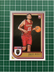 ★PANINI 2022-23 NBA HOOPS #268 ISAIAH MOBLEY［CLEVELAND CAVALIERS］ベースカード「ROOKIES」ルーキー「RC」★