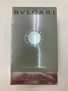 S【1D23】未開封　新品　未使用　BVLGARI　ブルガリ　オードトワレ　30ml　POUR　HOMME　プールオム　香水