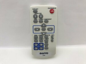 SANYO　プロジェクターリモコン　CXZR　中古品F-4682